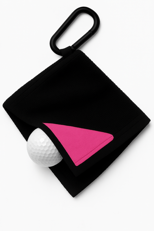Loop Caddy golf ball cleanning towel 4"