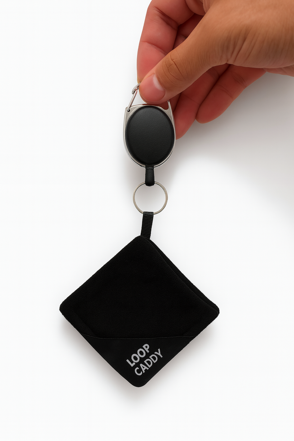 Clip-On Golf Ball Cleaning Towel 4"