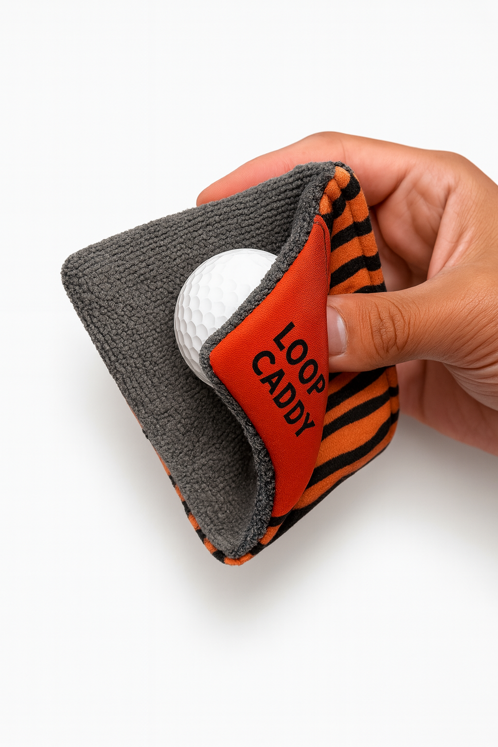 Clip-On Golf Ball Cleaning Towel 4"
