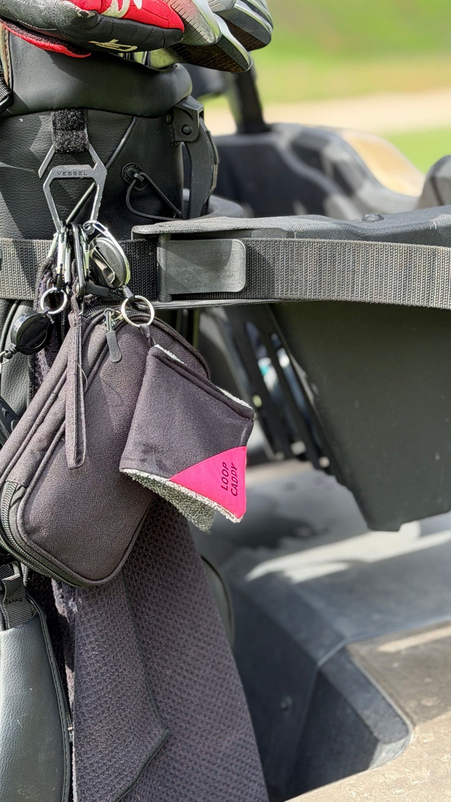 Clip-On Golf Ball Cleaning Towel 4"